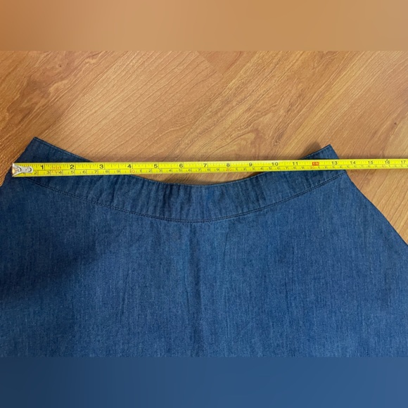 Forever 21 Jean Skater Skirt - Picture 4 of 5